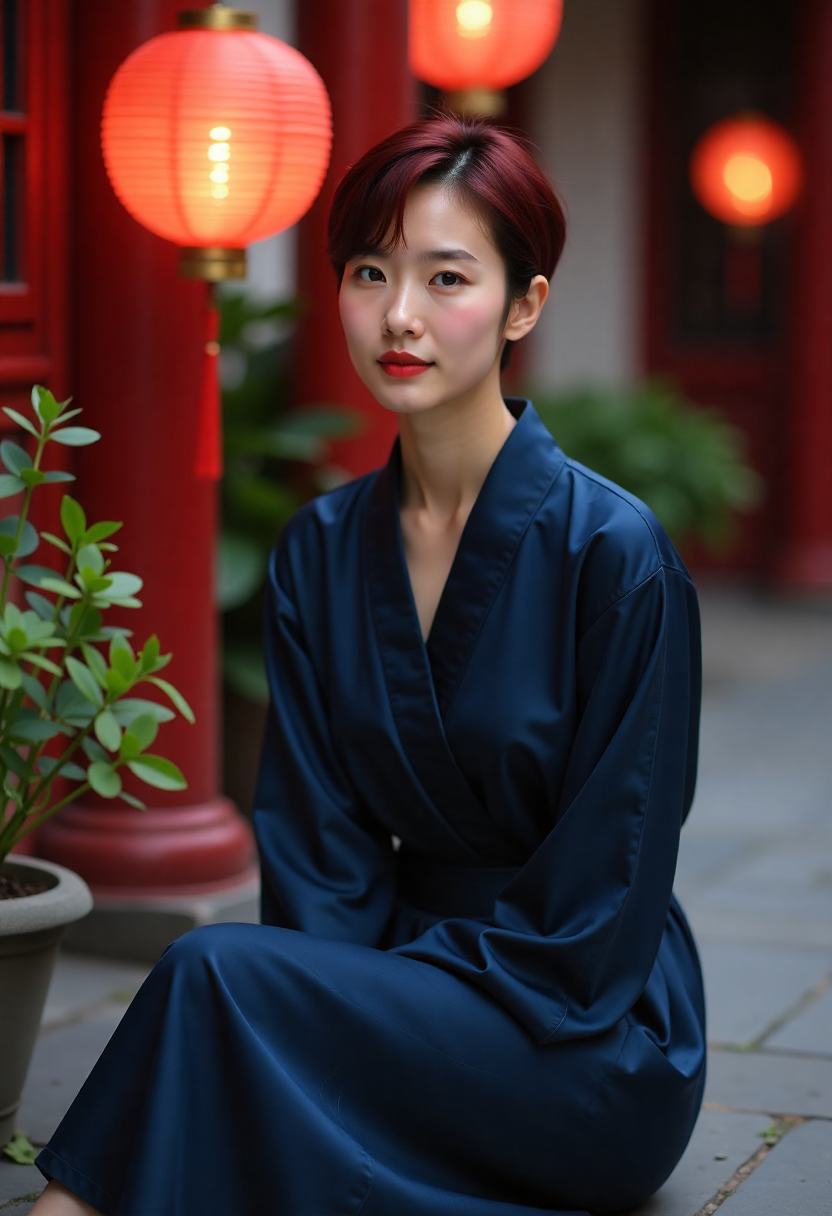 晚风吹过便利店头像